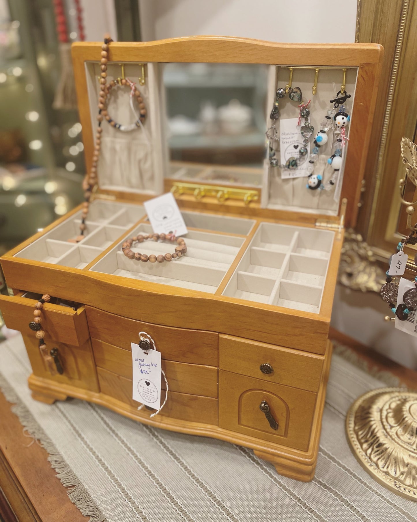 Jewelry Box Wood - 1
