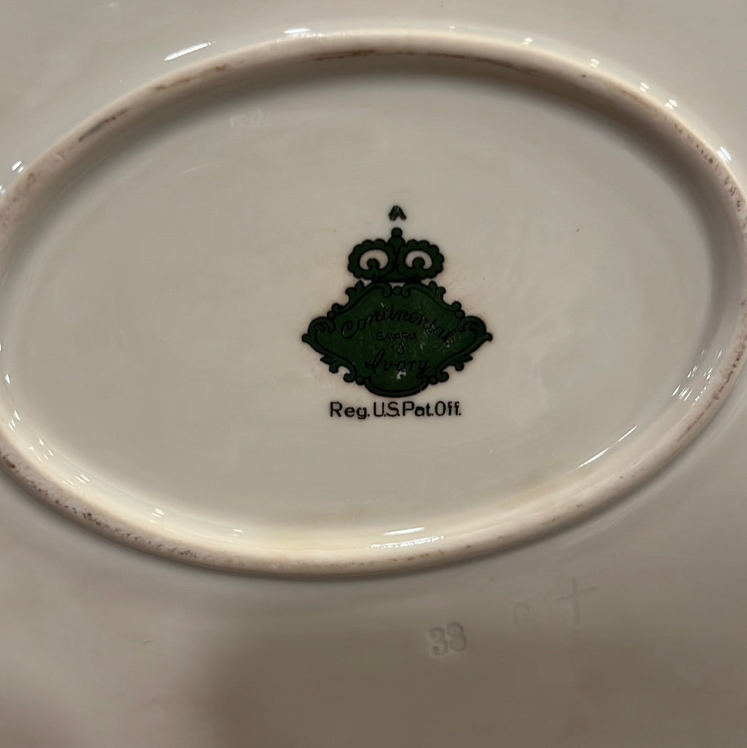 Continental Ivory Platter 15x11