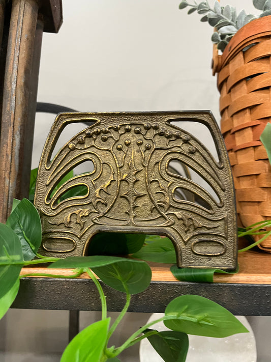 Art nouveau letter holder