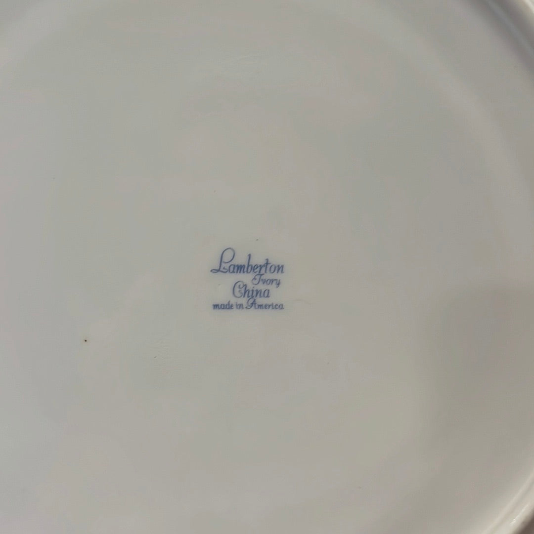 Lamberton Ivory Plate 10.5”