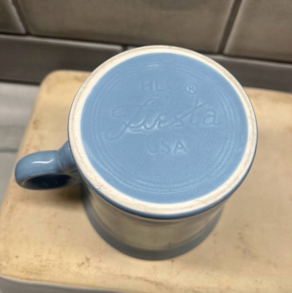 Fiesta Ware Mug - Light Blue