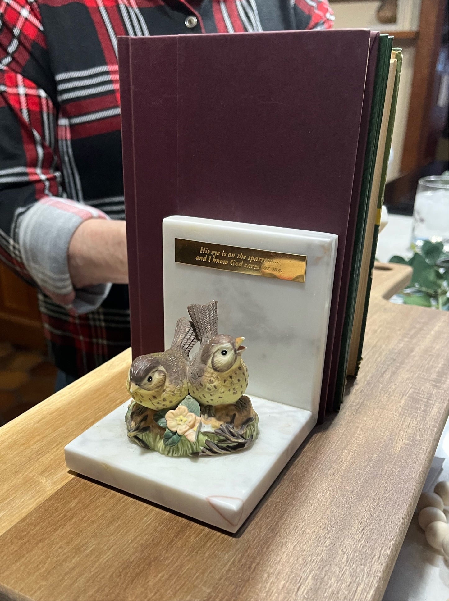 Bird bookends