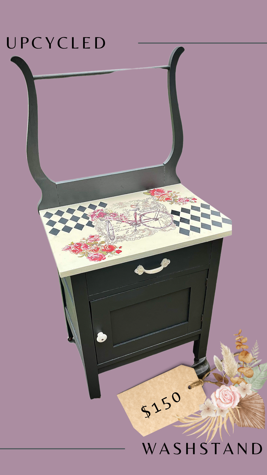 Upcycled Washstand