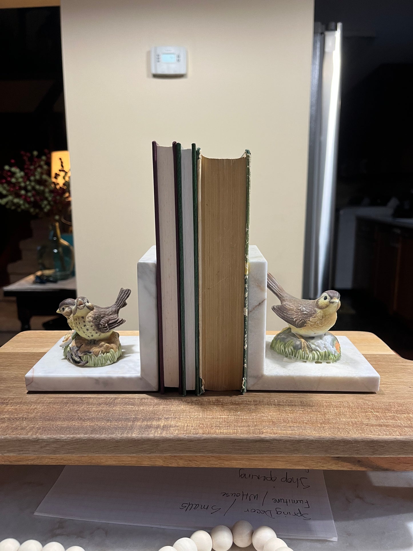 Bird bookends