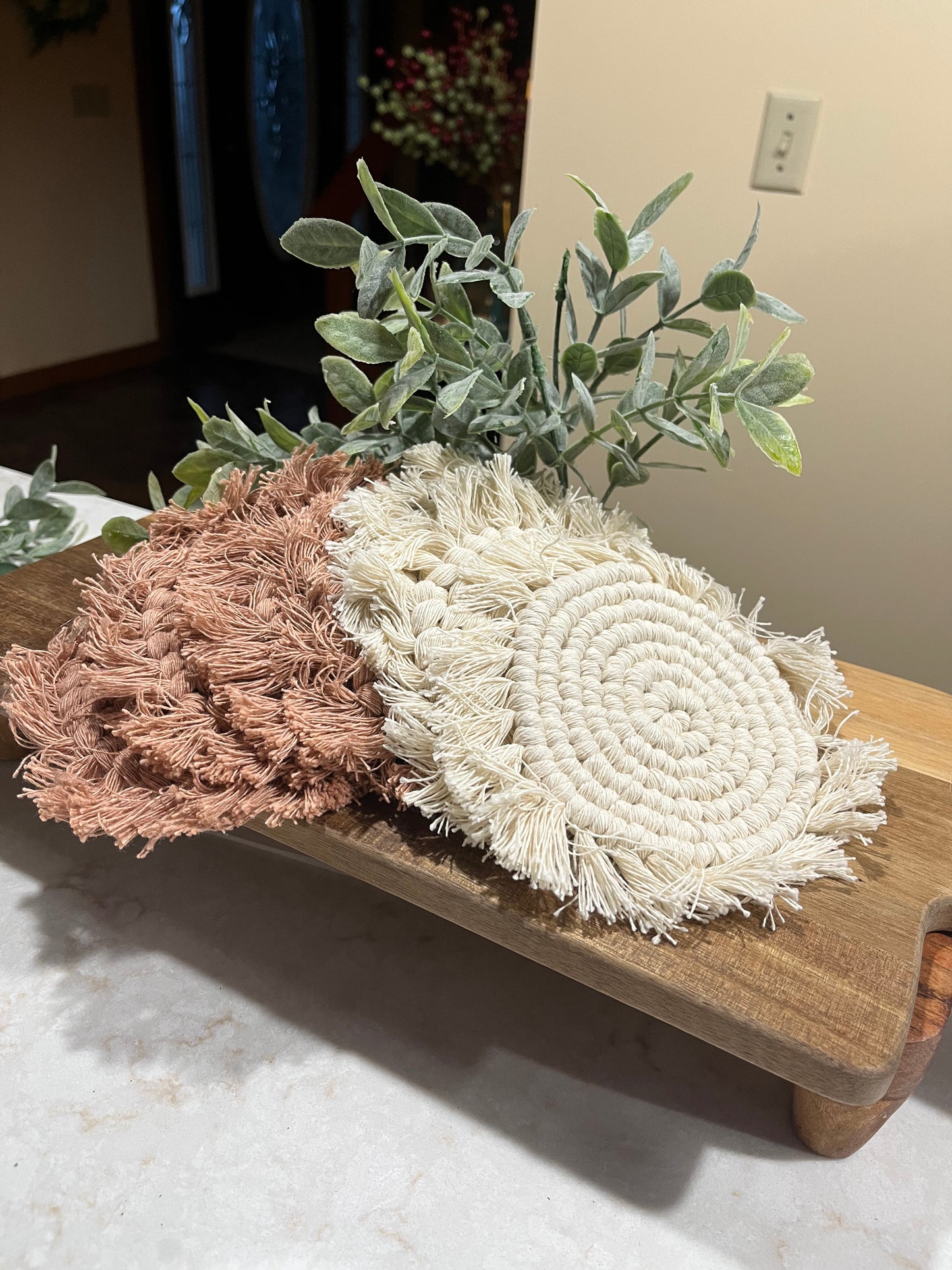 Macrame Coasters